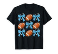 Bow Football Coquette Football Mom T-Shirt - Casual Everyday Wear Unisex - T-Shirt, Sweatshirt, Hoodie