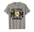Loud Proud Ballpark Mom Baseball T-Shirt - Custom Art Print Men Women - T-Shirt, Sweatshirt, Hoodie