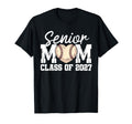 Baseball Senior Mom Class 2027 Graduate T-Shirt - Aesthetic Graphic Unisex - T-Shirt, Sweatshirt, Hoodie