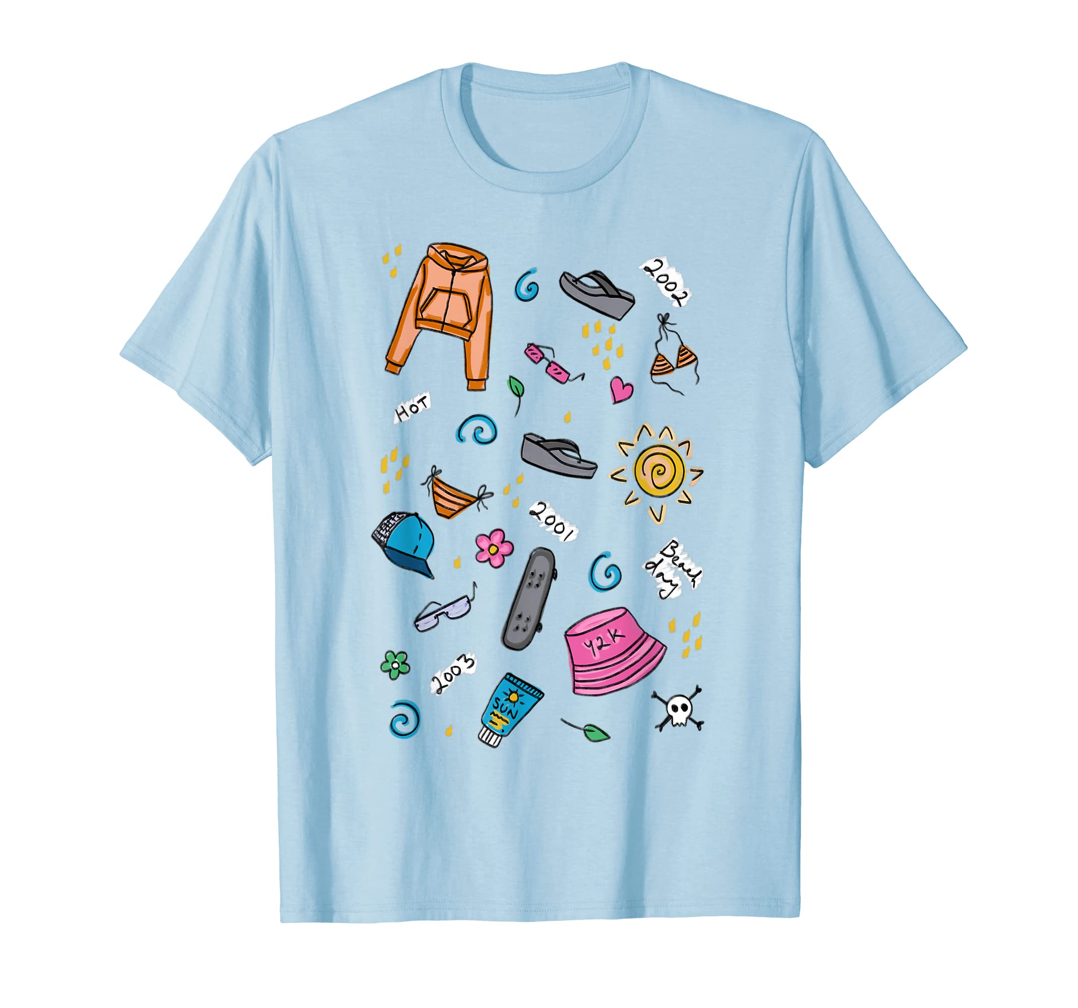 Y2K Aesthetic Room Decor 2000S Pop T-Shirt - Minimalist Print Men Women - T-Shirt, Sweatshirt, Hoodie