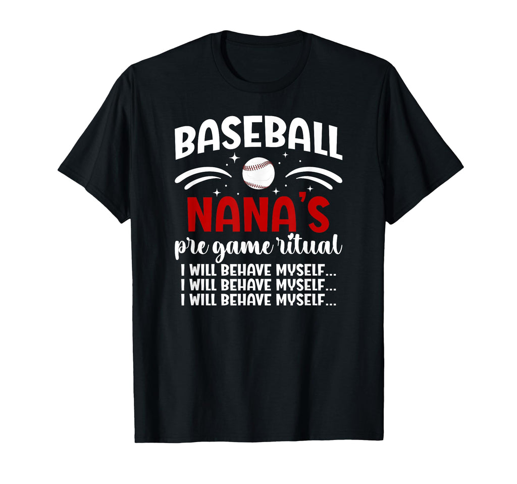 Baseball Nana Funny Nana Baseball T-Shirt - Aesthetic Graphic Unisex - T-Shirt, Sweatshirt, Hoodie