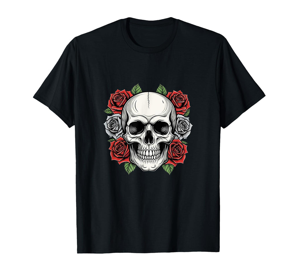 Summer Vibes Rock N Roll And Roses T-Shirt - Aesthetic Graphic for Adults - T-Shirt, Sweatshirt, Hoodie