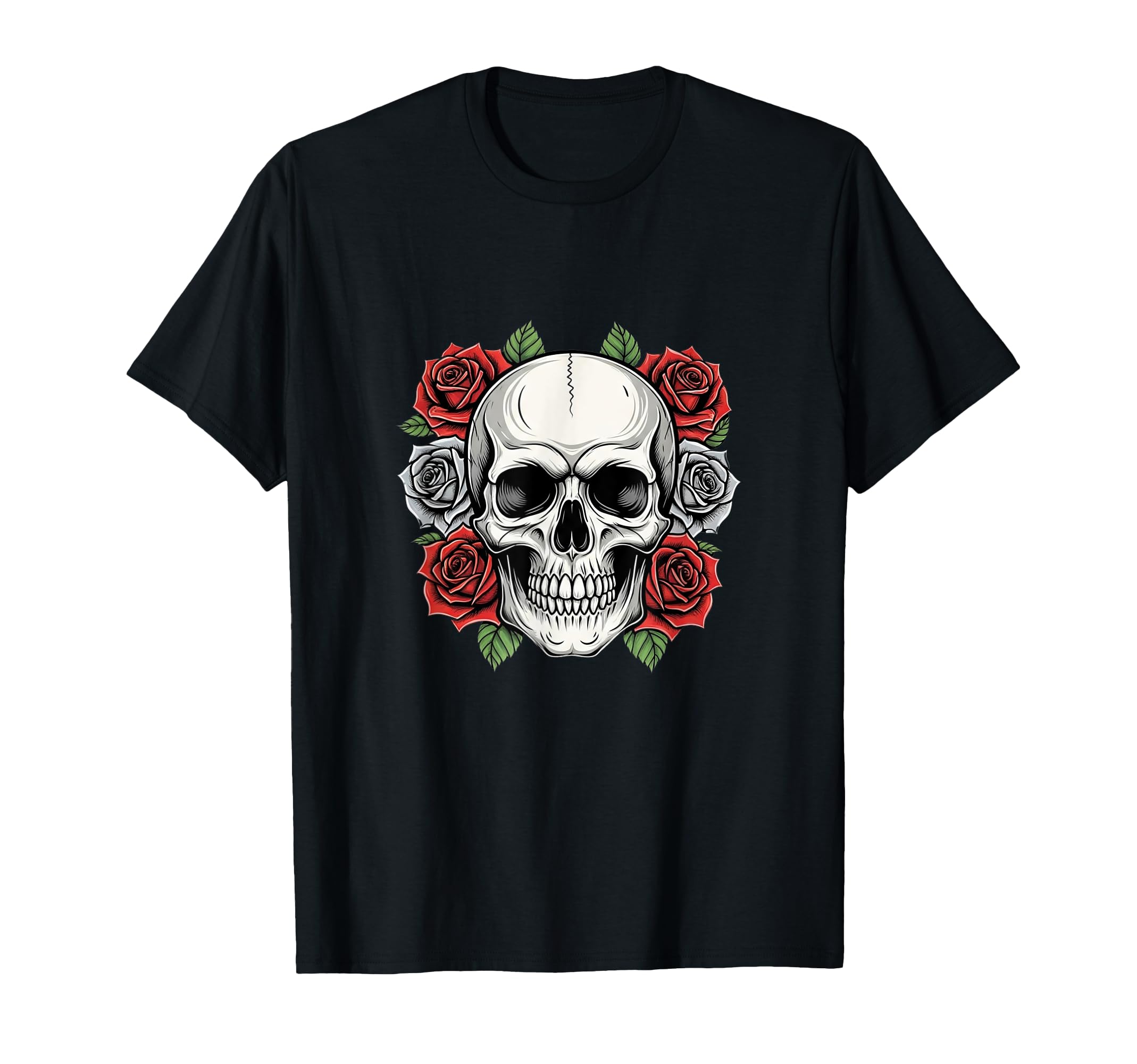 Summer Vibes Rock N Roll And Roses T-Shirt - Aesthetic Graphic for Adults - T-Shirt, Sweatshirt, Hoodie