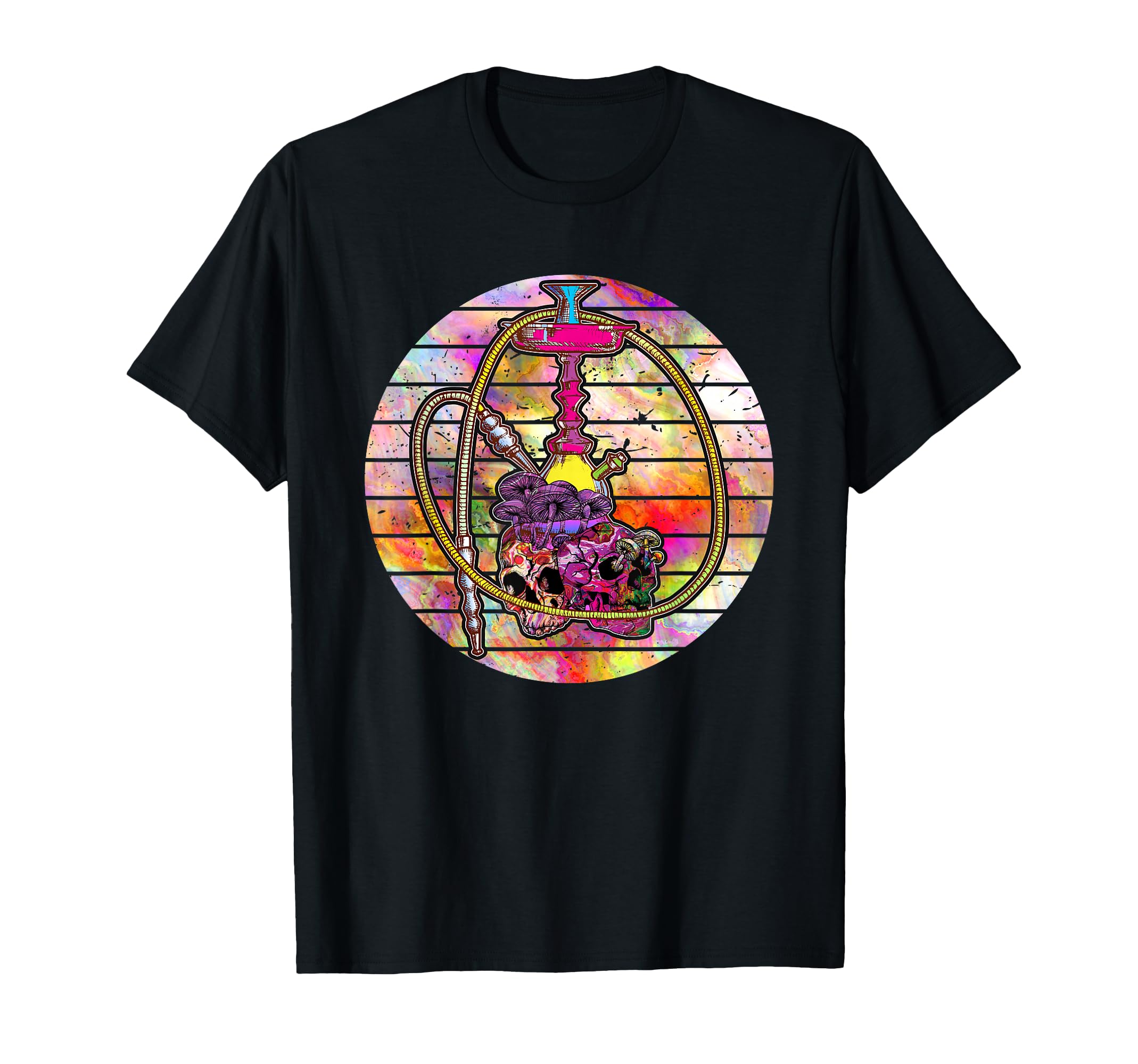 Hookah Shisha Smoking Pipe 420 Weed T-Shirt - Trendy Graphic for Adults - T-Shirt, Sweatshirt, Hoodie