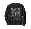 Cow Skull Western Boho Country Sweatshirt - Novelty Apparel Unisex - T-Shirt, Sweatshirt, Hoodie