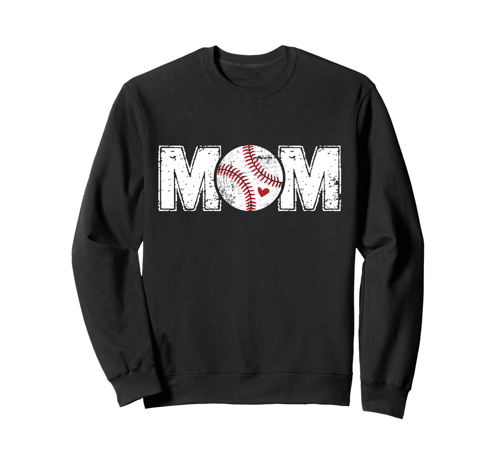 Baseball Mom Mothers Day Sweatshirt - Trendy Graphic Men Women - T-Shirt, Sweatshirt, Hoodie