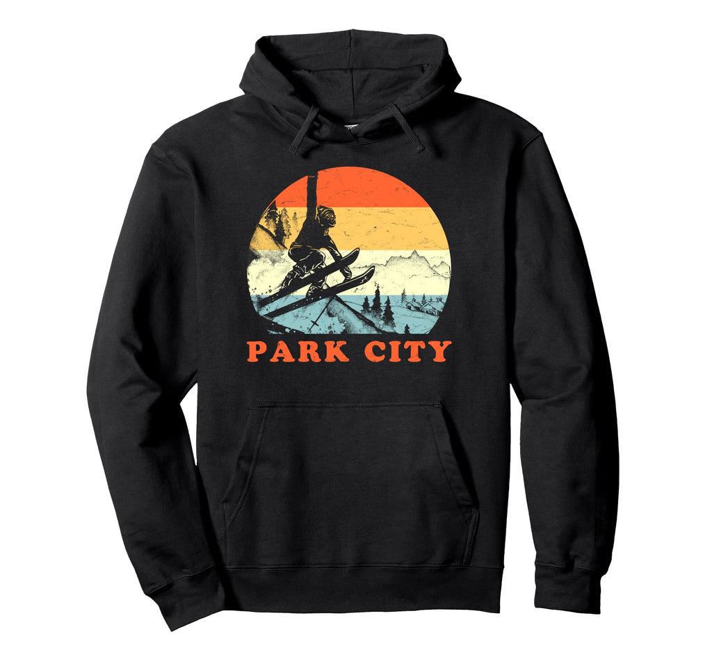Ski Park City Utah Snow Skiing Vacation Hoodie - Unique Graphic Unisex - T-Shirt, Sweatshirt, Hoodie