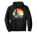 Ski Park City Utah Snow Skiing Vacation Hoodie - Unique Graphic Unisex - T-Shirt, Sweatshirt, Hoodie