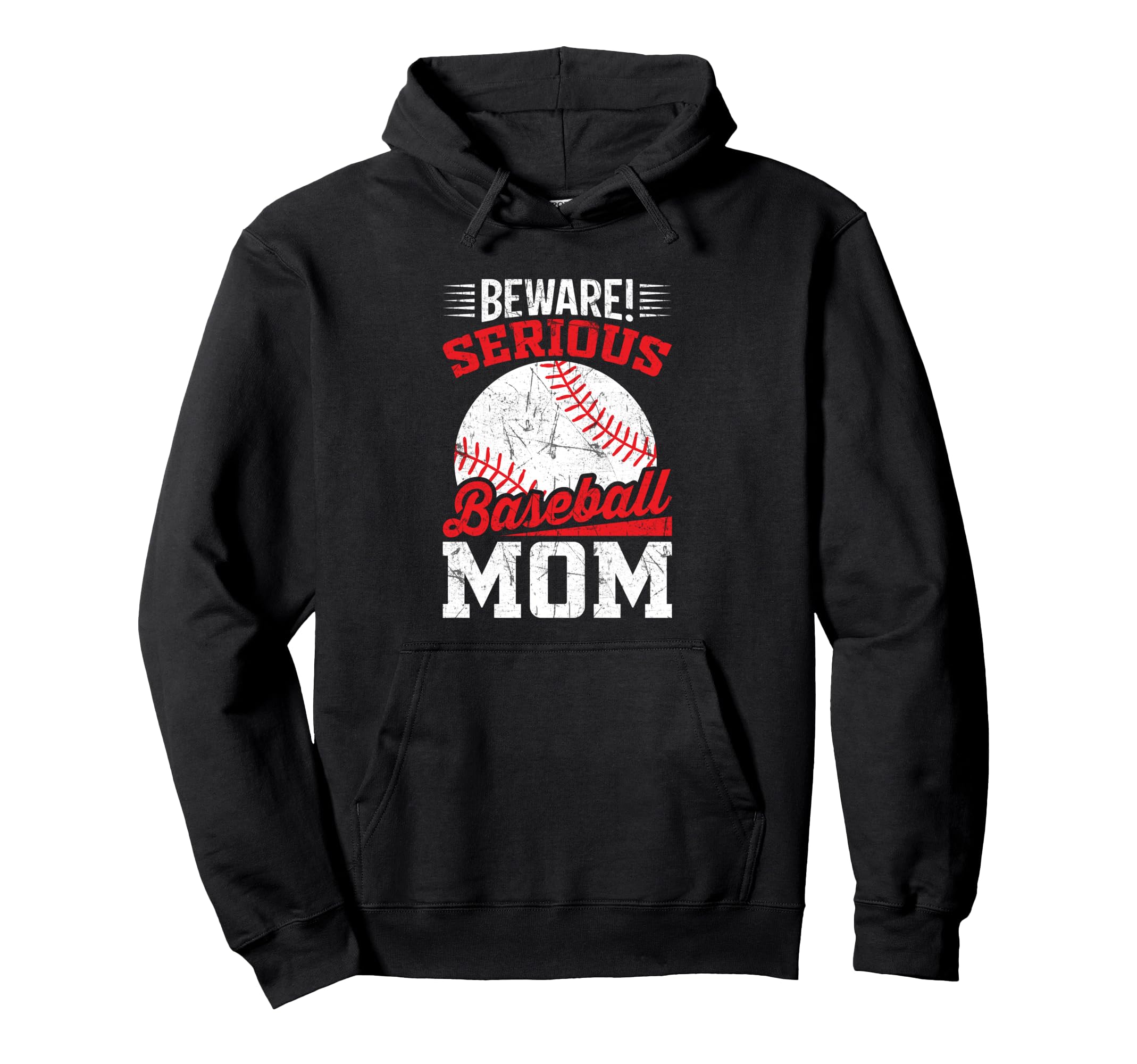 Funny Baseball Sport Baseball Mom And Hoodie - Minimalist Print Men Women - T-Shirt, Sweatshirt, Hoodie