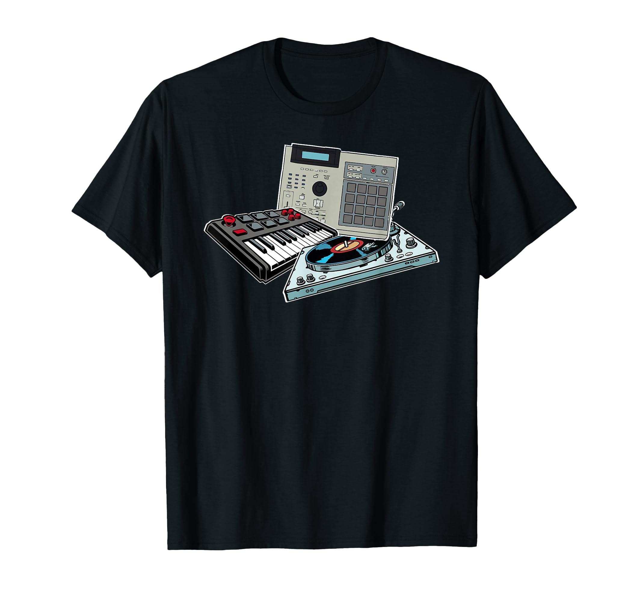 Drum Machine Midi Keybord Hip Hop Boom T-Shirt - Novelty Apparel Men Women - T-Shirt, Sweatshirt, Hoodie