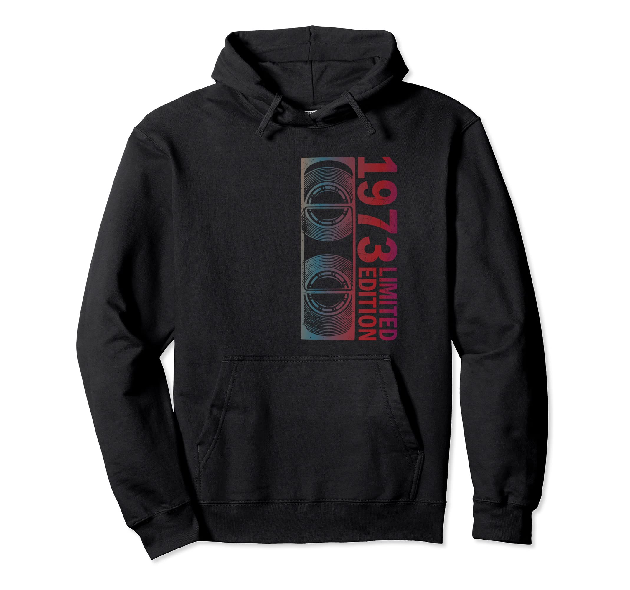 1973 Mens Womens 50Th Birthday Cassette Hoodie - Unique Graphic Men Women - T-Shirt, Sweatshirt, Hoodie
