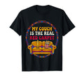My Couch Is Real Red Carpet 70S T-Shirt - Aesthetic Graphic for Adults - T-Shirt, Sweatshirt, Hoodie