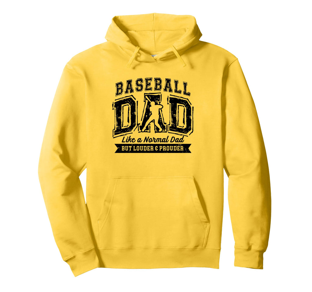 Baseball Dad Like Normal Dad Hoodie - Casual Everyday Wear for Adults - T-Shirt, Sweatshirt, Hoodie