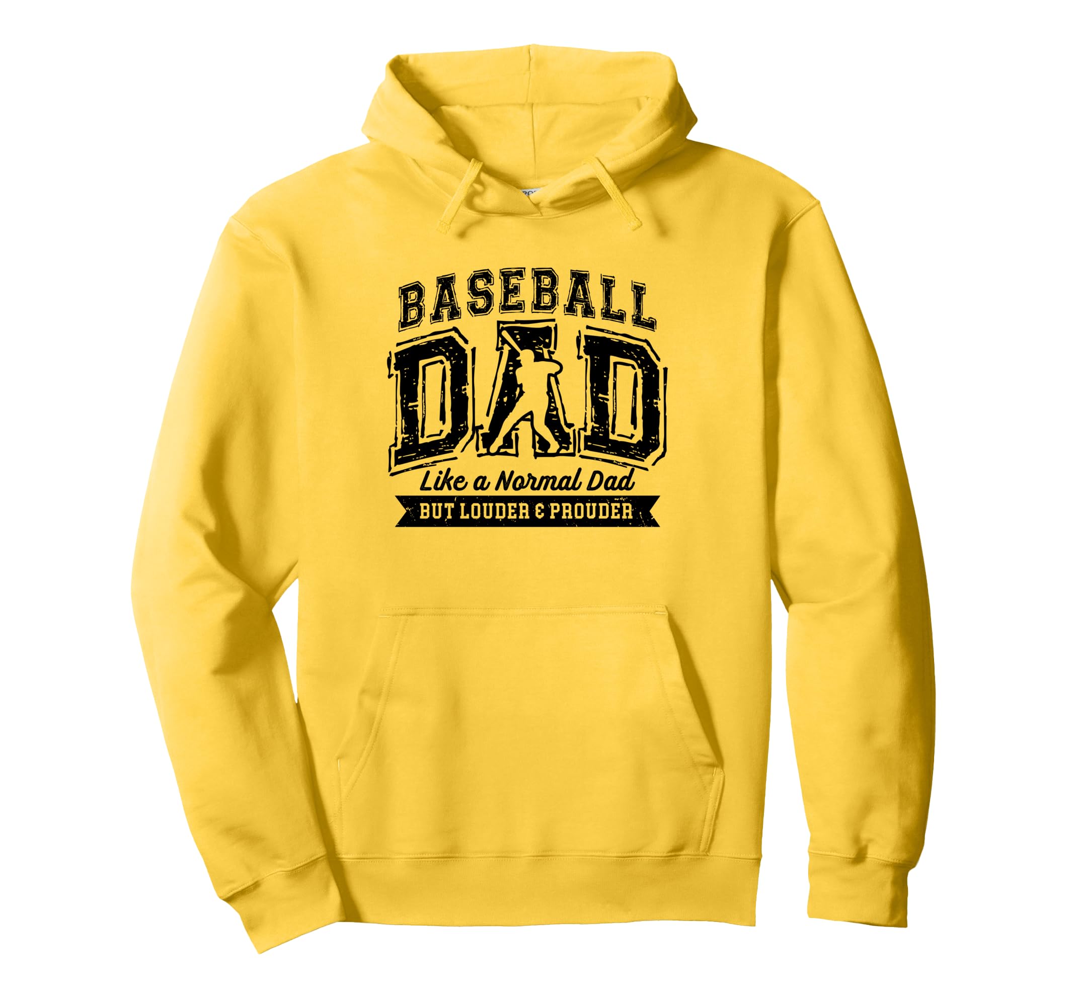 Baseball Dad Like Normal Dad Hoodie - Casual Everyday Wear for Adults - T-Shirt, Sweatshirt, Hoodie