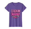 Stadium Mama Life Baseball Mom T-Shirt - Aesthetic Graphic for Adults - T-Shirt, Sweatshirt, Hoodie