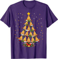 Pizza Christmas Tree Gifts - Adult & Kids T-Shirts, Sweatshirts & Hoodies apparel design preview 1