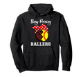 Busy Raising Ballers Funny Bowling Hoodie - Streetwear Style for Adults - T-Shirt, Sweatshirt, Hoodie