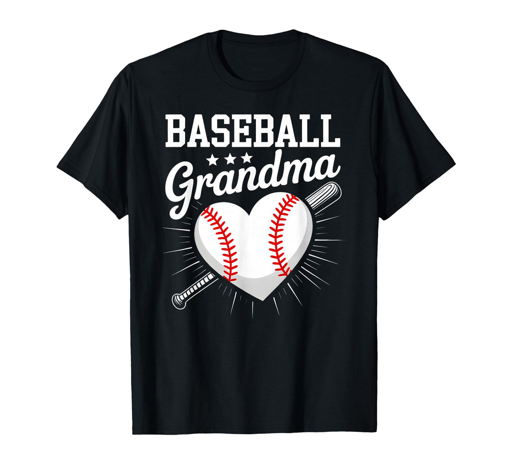 Baseball Grandma Baseball Mom Mama T-Shirt - Minimalist Print Unisex - T-Shirt, Sweatshirt, Hoodie