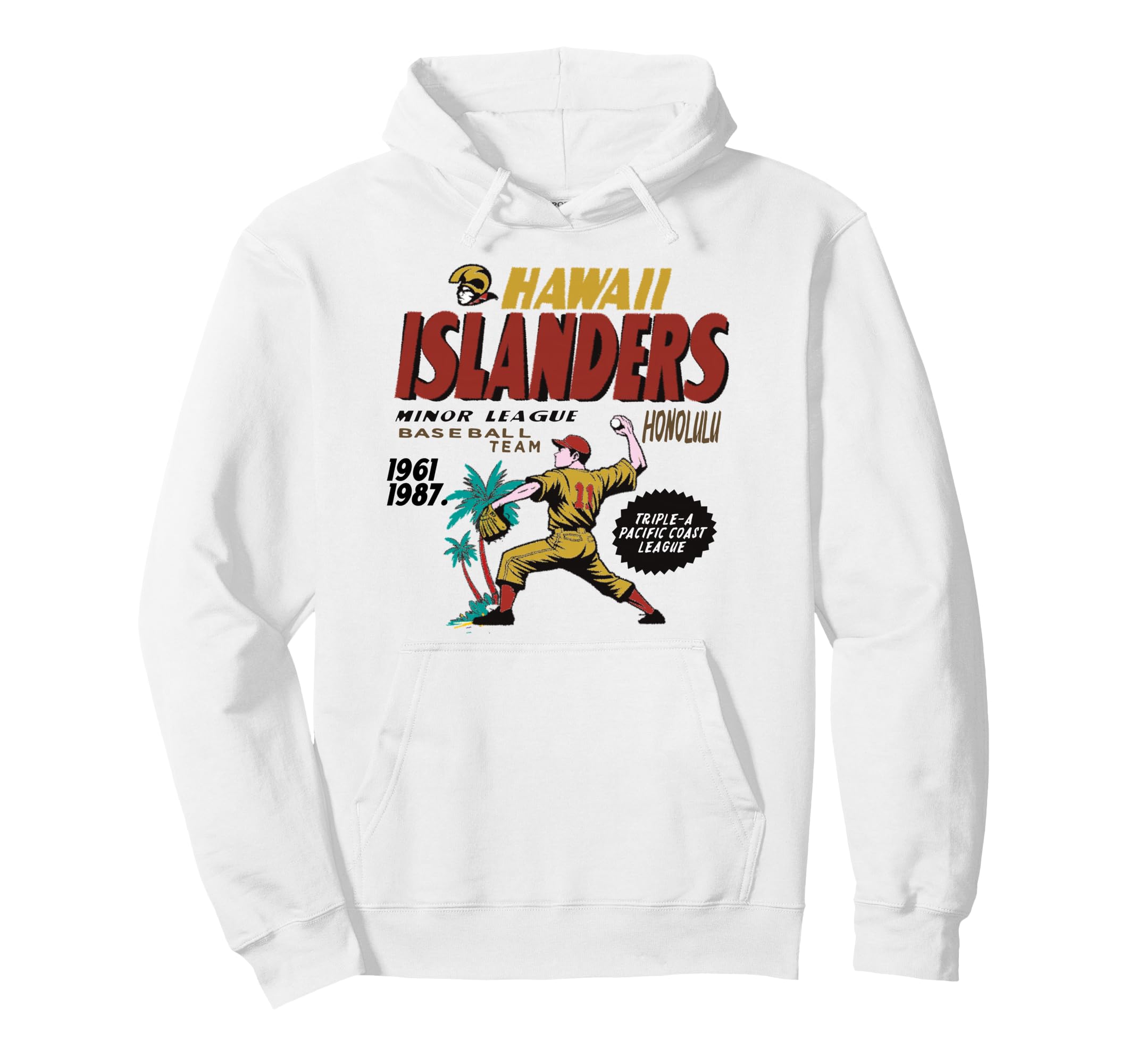 Hawaii Islanders Baseball Team 1961 Hoodie - Unique Graphic Men Women - T-Shirt, Sweatshirt, Hoodie