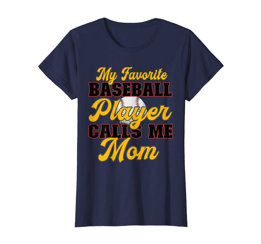 Womens Baseball Mother My Favorite T-Shirt - Aesthetic Graphic for Adults - T-Shirt, Sweatshirt, Hoodie