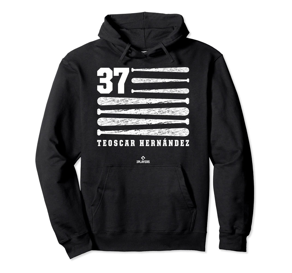 Teoscar Hernandez Flag Toronto Patriotic Hoodie - Trendy Graphic Unisex - T-Shirt, Sweatshirt, Hoodie
