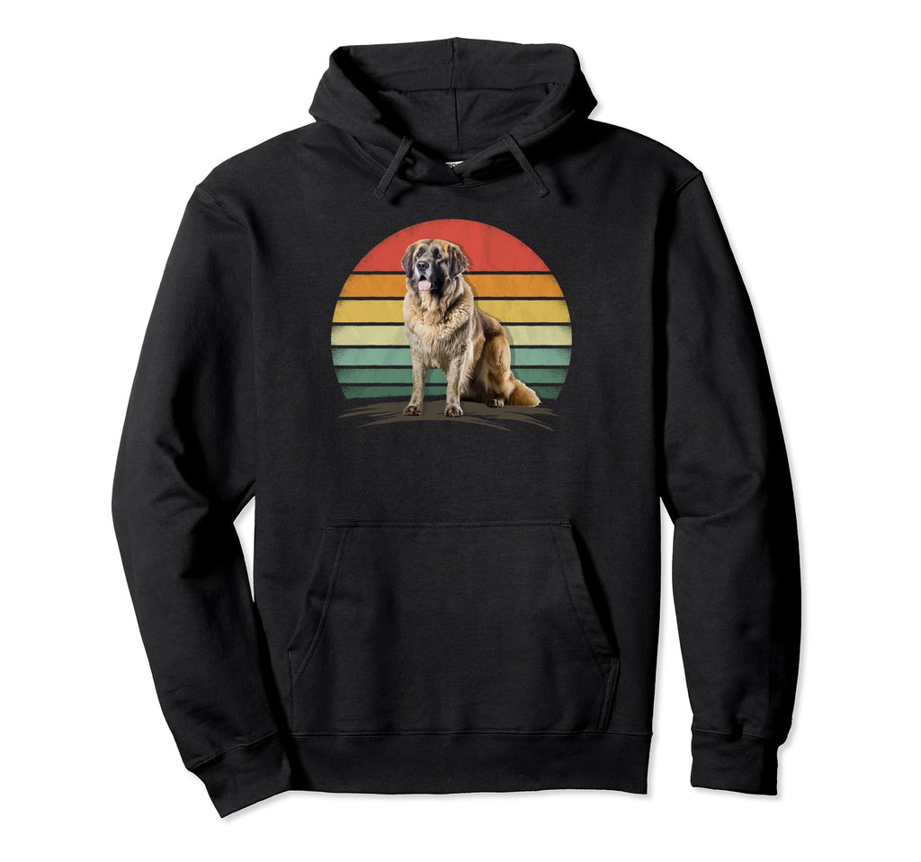 Distressed Leonberger Dog Hoodie - Graphic Print Unisex - T-Shirt, Sweatshirt, Hoodie