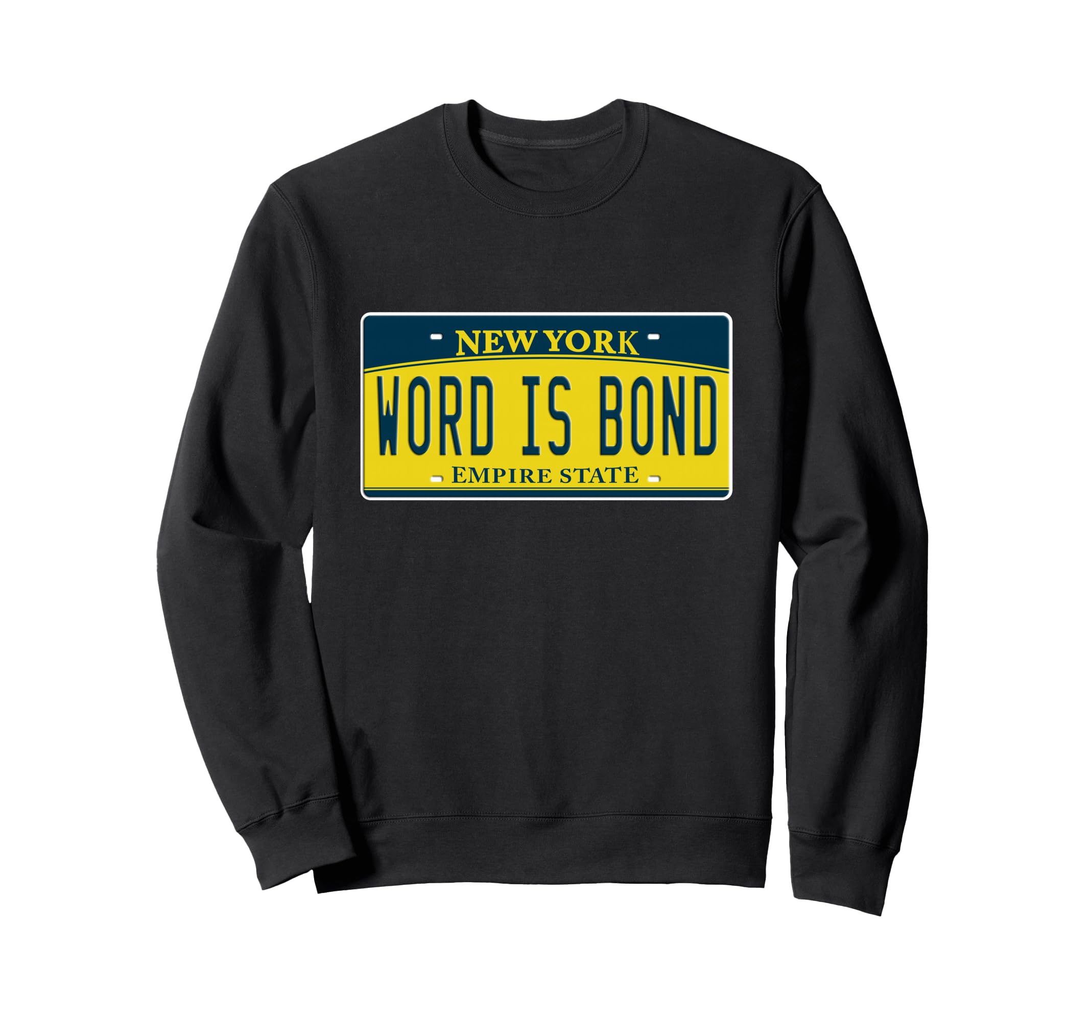 Word Is Bond Old School Hip Hop Rap Sweatshirt - Graphic Print Men Women - T-Shirt, Sweatshirt, Hoodie