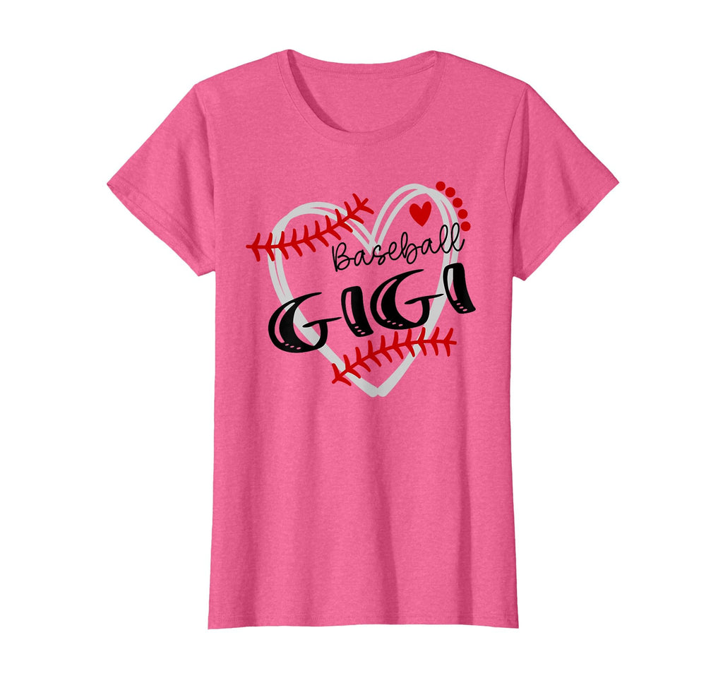 Personalized Baseball Heart Gigi T-Shirt - Trendy Graphic Men Women - T-Shirt, Sweatshirt, Hoodie