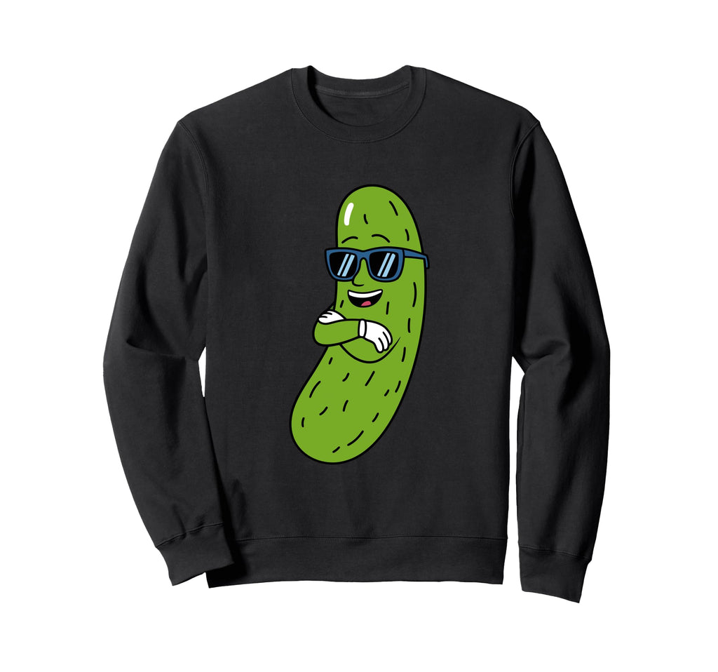 Pickle Cartoon Funny Y2K Sweatshirt - Casual Everyday Wear for Adults - T-Shirt, Sweatshirt, Hoodie