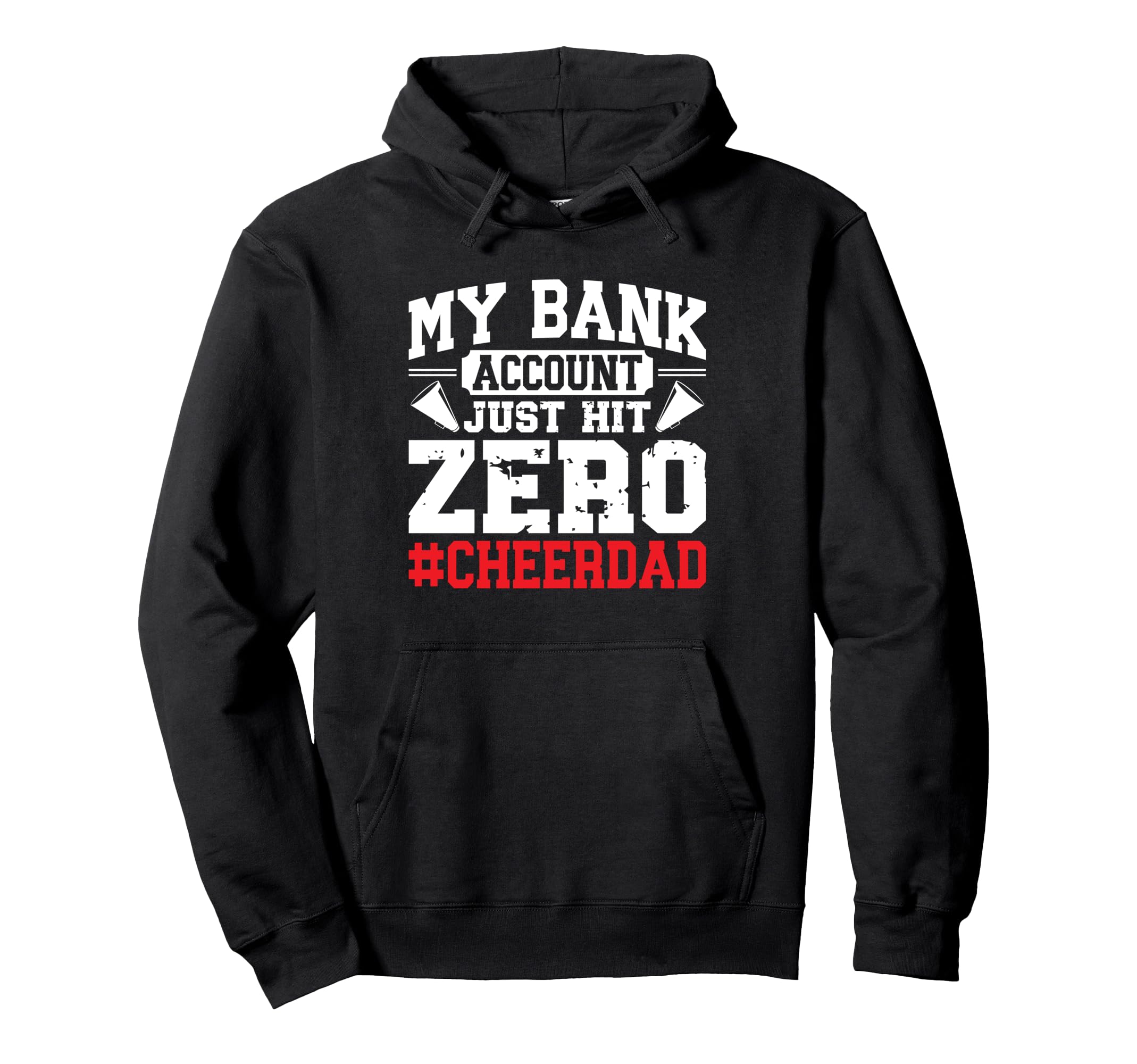 My Bank Account Just Hit Zero Hoodie - Trendy Graphic Men Women - T-Shirt, Sweatshirt, Hoodie