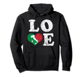 Love Italy Map Flag Heart Italia Hoodie - Aesthetic Graphic for Adults - T-Shirt, Sweatshirt, Hoodie
