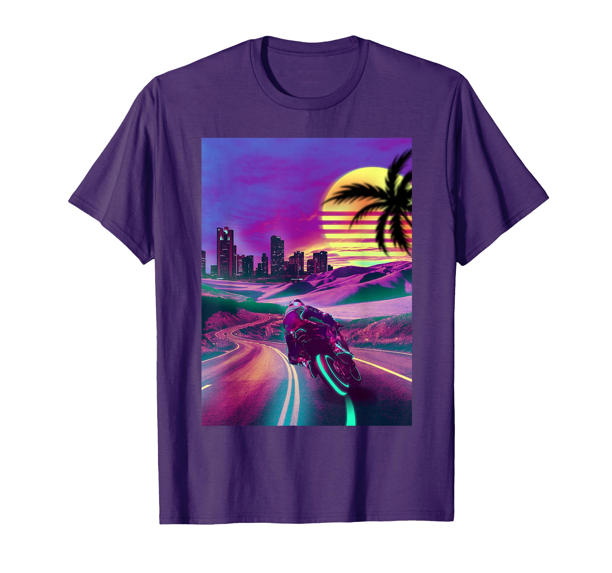 Outrun Vaporwave 80S Synthwave T-Shirt - Trendy Graphic for Adults - T-Shirt, Sweatshirt, Hoodie