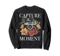 Photographer Capture Moment Camera Sweatshirt - Streetwear Style Unisex - T-Shirt, Sweatshirt, Hoodie