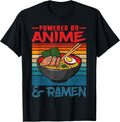 Powered By Anime Ramen Love Noodles Gifts - Adult & Kids T-Shirts, Sweatshirts & Hoodies apparel design preview 1