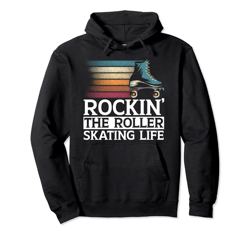 Roller Skating Roller Skater Hoodie - Novelty Apparel for Adults - T-Shirt, Sweatshirt, Hoodie
