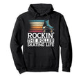 Roller Skating Roller Skater Hoodie - Novelty Apparel for Adults - T-Shirt, Sweatshirt, Hoodie
