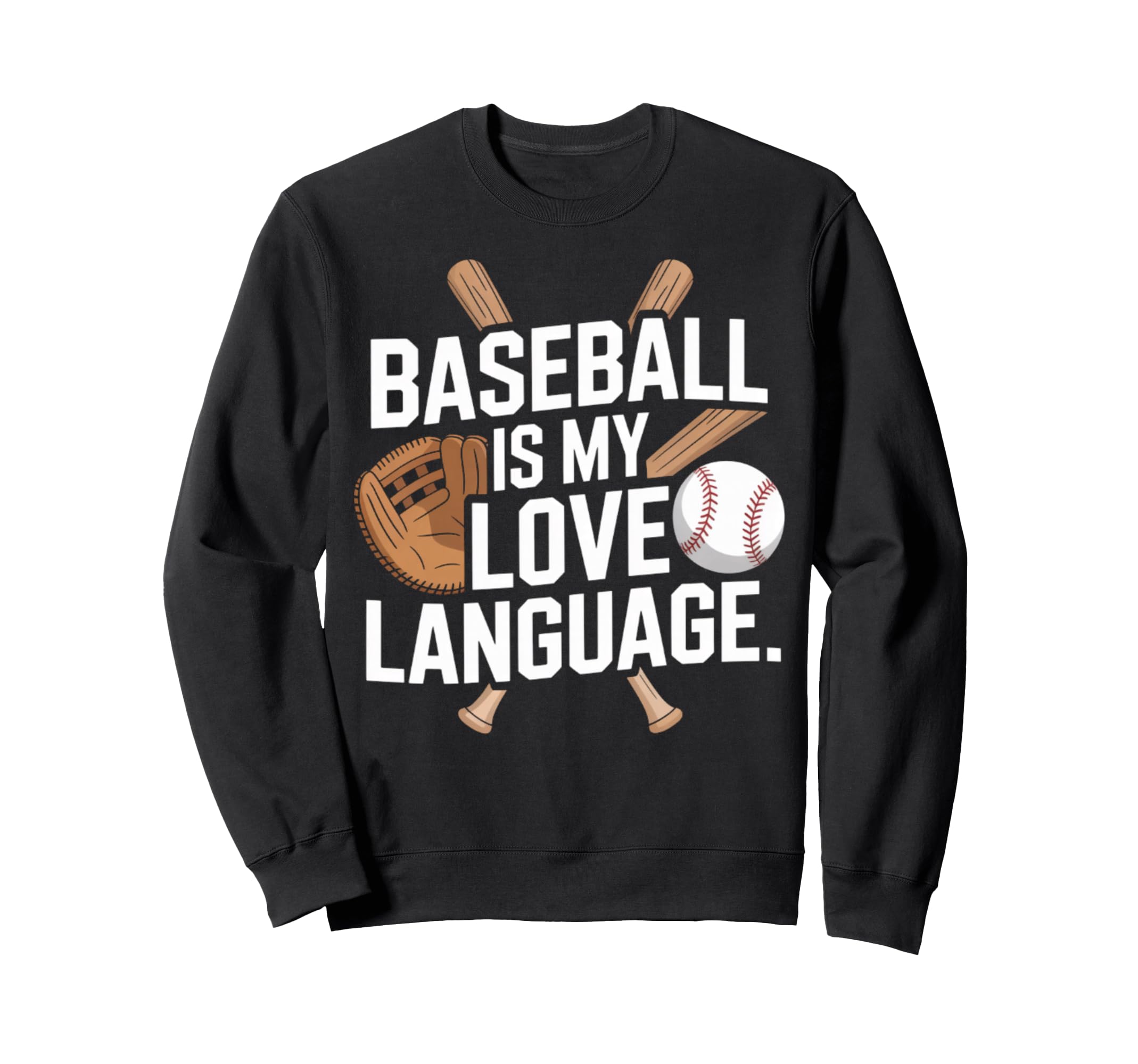 Softball Baseball Sports Sweatshirt - Unique Graphic Men Women - T-Shirt, Sweatshirt, Hoodie