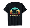 Sunset Dj Decks T-Shirt - Custom Art Print Men Women - T-Shirt, Sweatshirt, Hoodie