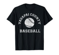 Yavapai County Baseball Distressed T-Shirt - Novelty Apparel Unisex - T-Shirt, Sweatshirt, Hoodie
