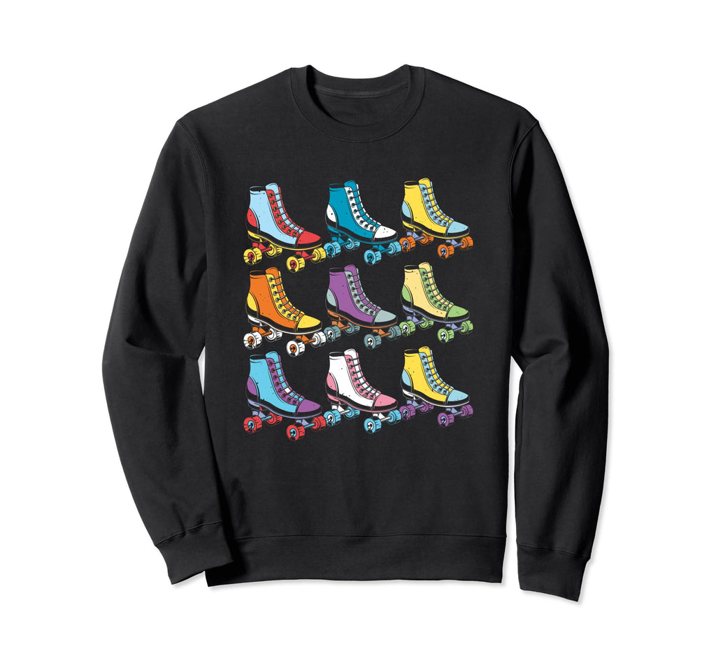 Roller Skates Shoes Roller Sweatshirt - Aesthetic Graphic for Adults - T-Shirt, Sweatshirt, Hoodie