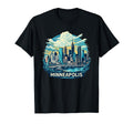 Minneapolis Minnesota Sunset T-Shirt - Casual Everyday Wear for Adults - T-Shirt, Sweatshirt, Hoodie