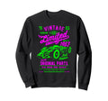 Race Car Distressed Sweatshirt - Novelty Apparel Unisex - T-Shirt, Sweatshirt, Hoodie