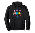 80S Throwback 1980 Funny Party Hoodie - Fun Novelty Design Men Women - T-Shirt, Sweatshirt, Hoodie