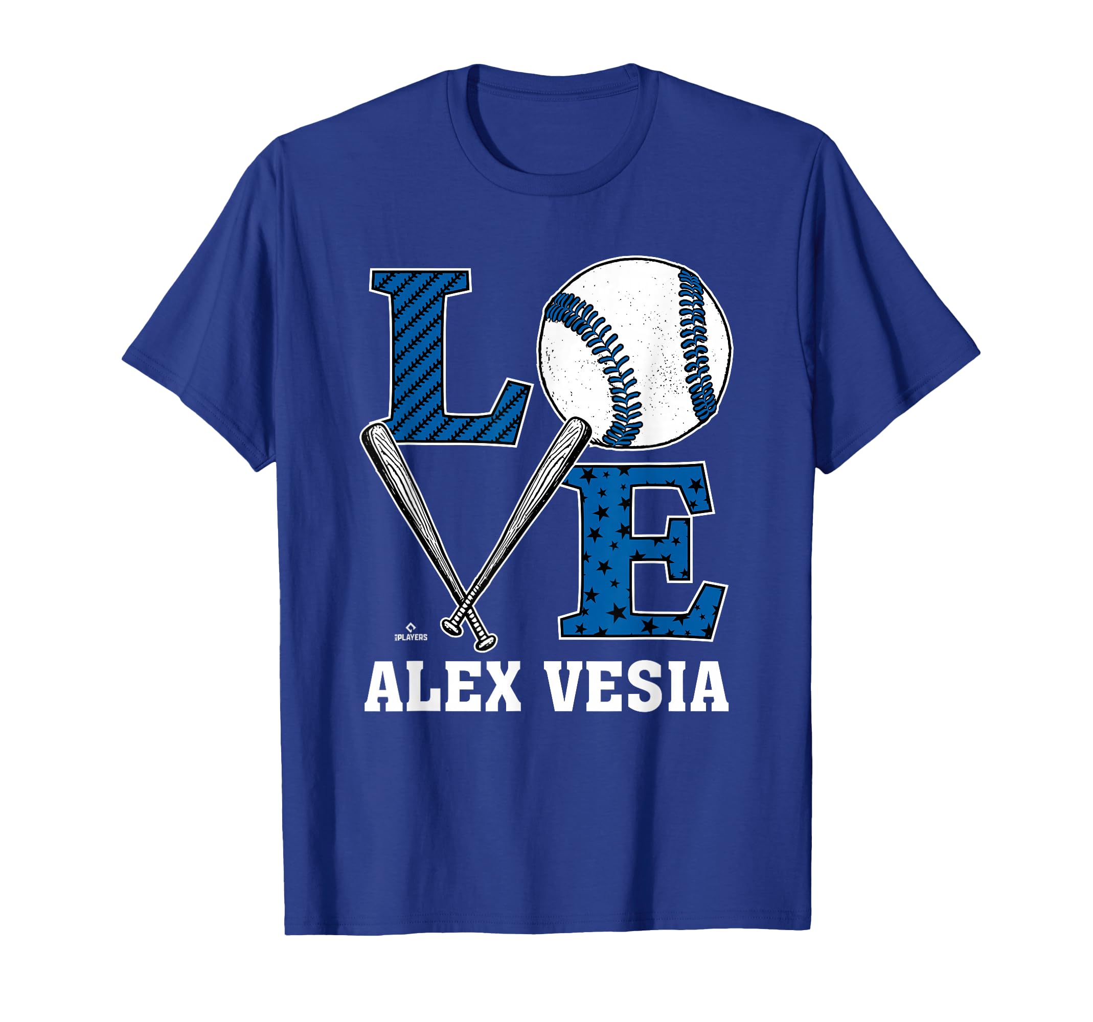 Distressed Baseball Love Alex Vesia T-Shirt - Minimalist Print Men Women - T-Shirt, Sweatshirt, Hoodie