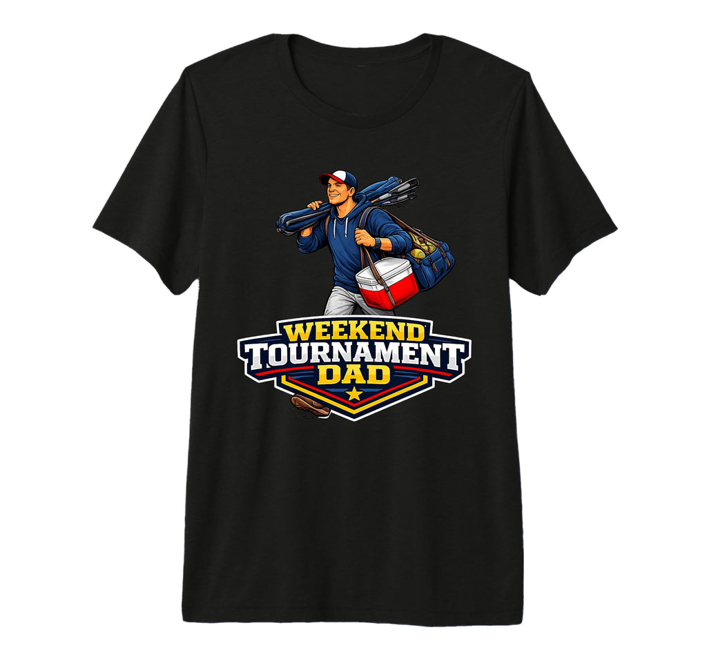 Weekend Tournament Baseball Dad Game Day T-Shirt - Unique Graphic Unisex - T-Shirt, Sweatshirt, Hoodie