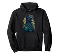 Steampunk Cheetah Leopard Bohemian Biker Hoodie - Unique Graphic for Adults - T-Shirt, Sweatshirt, Hoodie