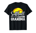 Softball Grandma Softball Player Game T-Shirt - Minimalist Print Men Women - T-Shirt, Sweatshirt, Hoodie