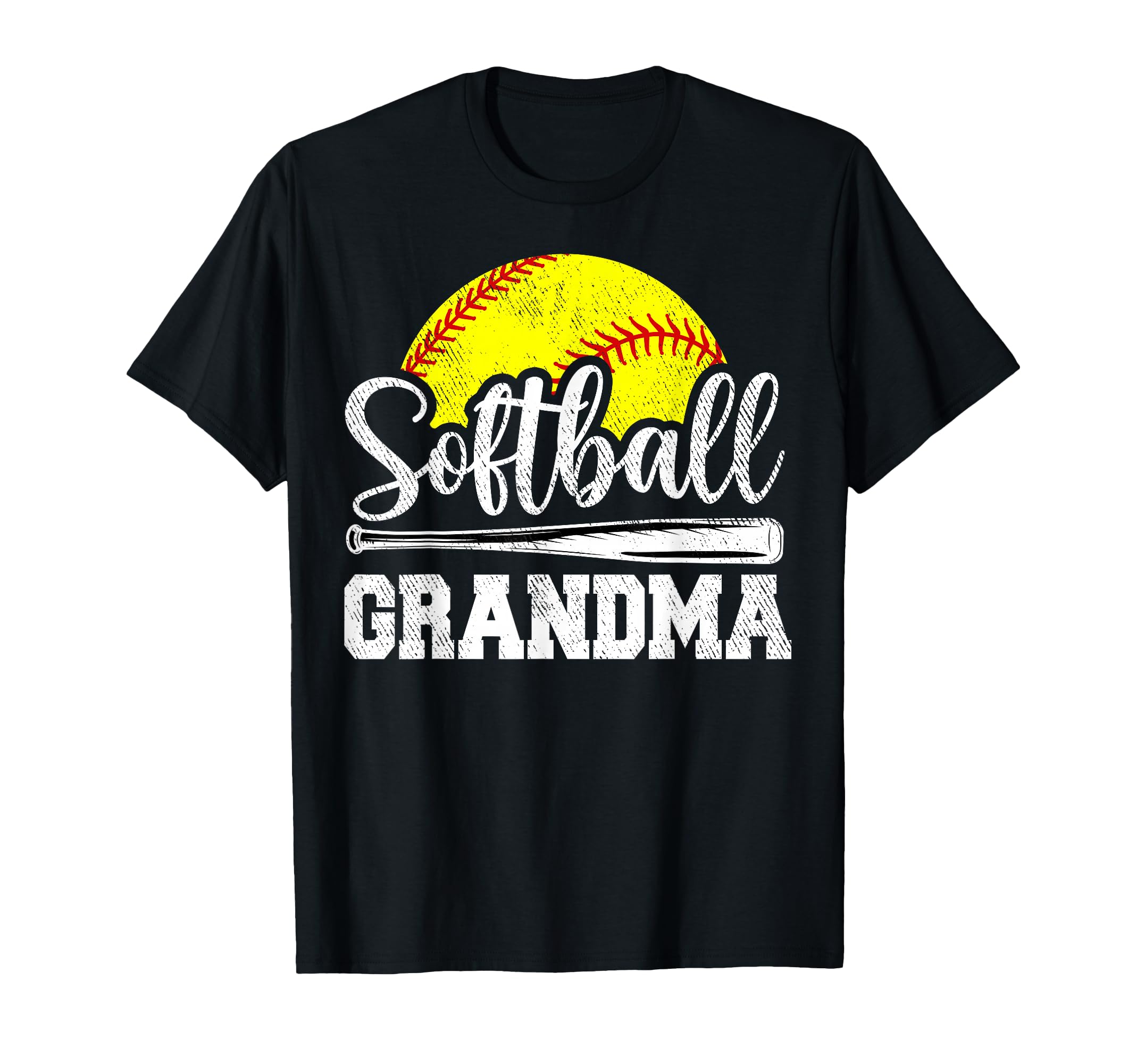 Softball Grandma Softball Player Game T-Shirt - Minimalist Print Men Women - T-Shirt, Sweatshirt, Hoodie