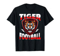 Tiger Football Day Mom Dad Tigers Game T-Shirt - Unique Graphic Unisex - T-Shirt, Sweatshirt, Hoodie