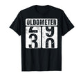 Oldometer 30 Funny 30Th Birthday Gift T-Shirt - Minimalist Print Men Women - T-Shirt, Sweatshirt, Hoodie